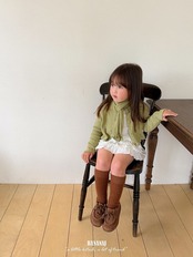 韓国子供服 / BANANA J / 26Autumn / ハニカーディガン / 秋服 / キッズ *XS~JS*