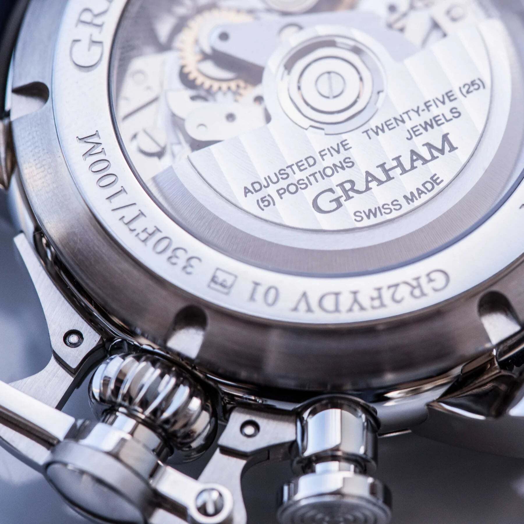 【GRAHAM グラハム】Chronofighter Vintage PULSOMETER  クロノファイターヴィンテージ パルスメーター ブラック 世界限定250本／国内正規品 腕時計