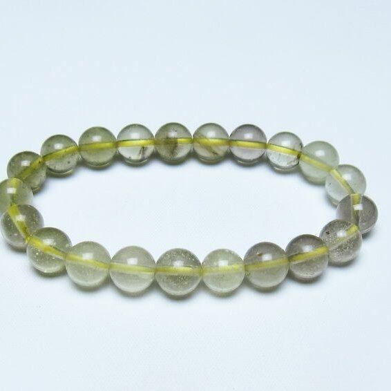 リビアングラス ブレスレット 9mm 一点物 199-824