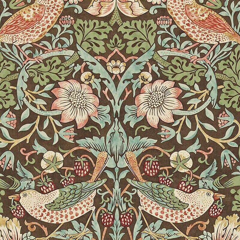 輸入壁紙【MORRIS＆CO(ウィリアム・モリス)】StrawberryThief/212565