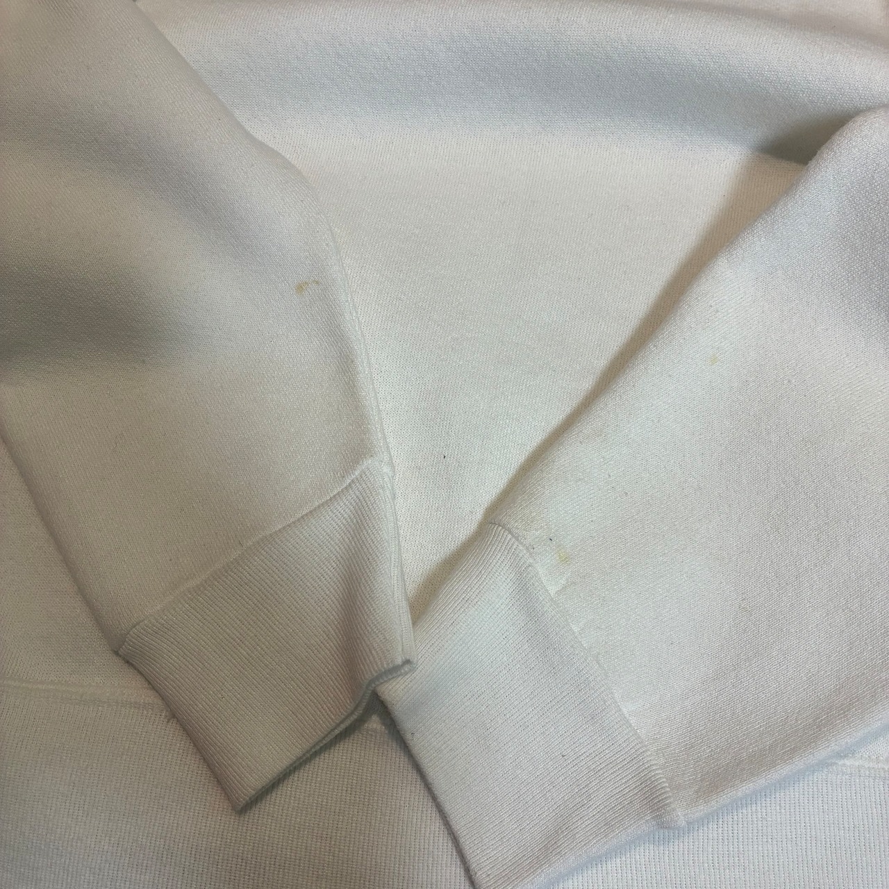 90s USA製 ONEITA アニマルスウェット 犬 白 L