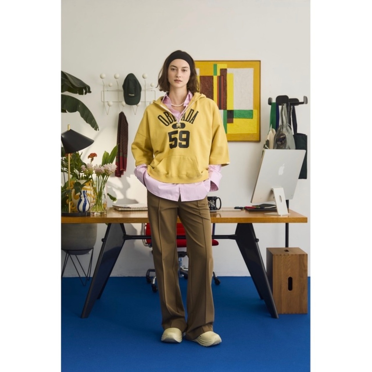 Oblada HALF ZIP HOODIE