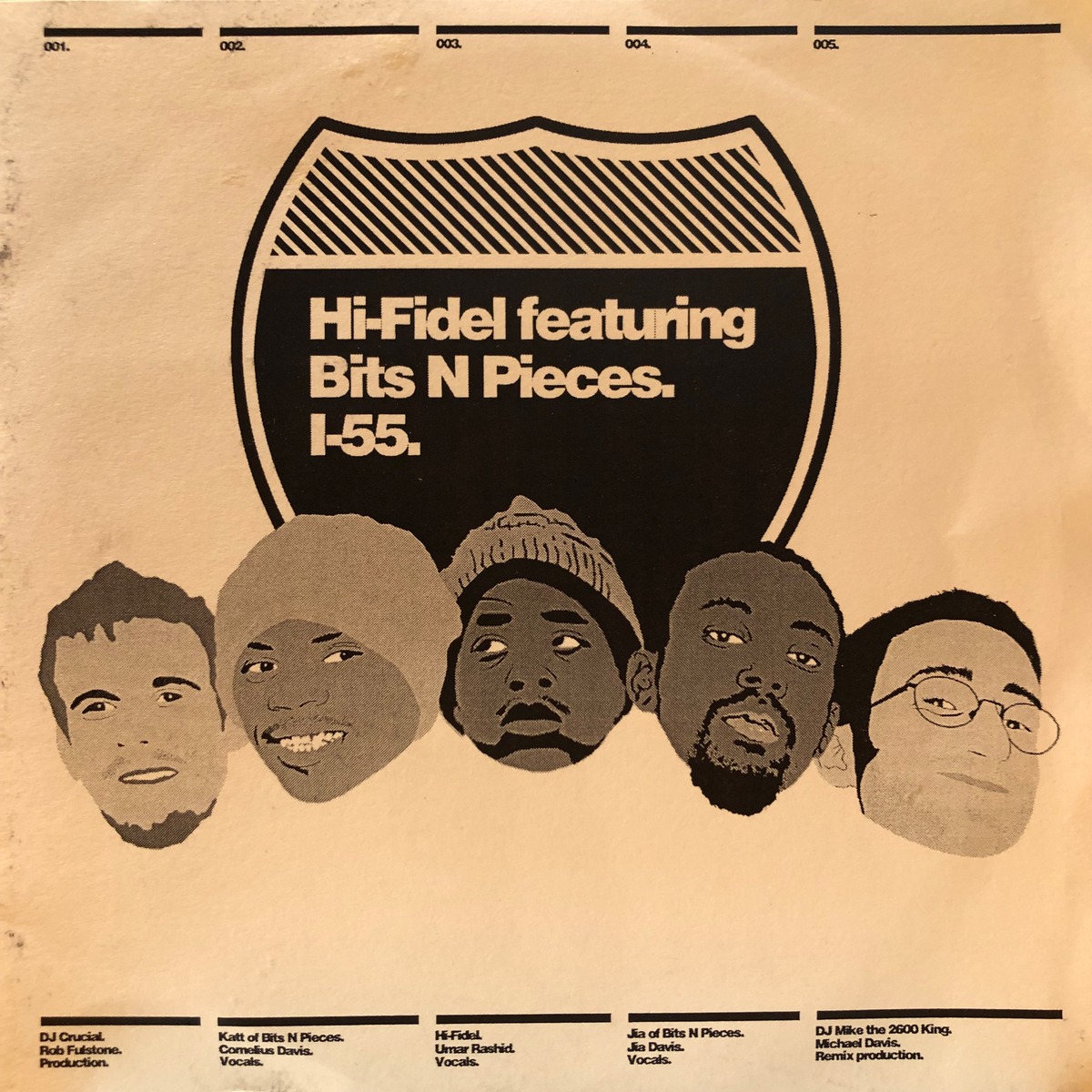 【EP】Hi-Fidel feat. Bits N Pieces / I-55 | Downtown Records 45 Branch
