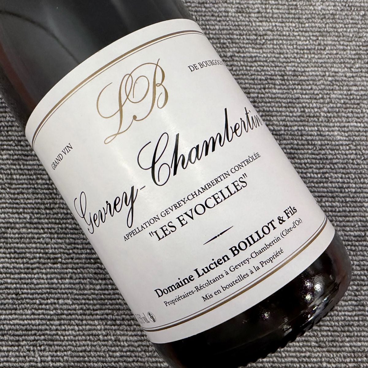 2023年 ジュヴレ・シャンベルタン レ・セヴォセル / ルシアン・ボワイヨ