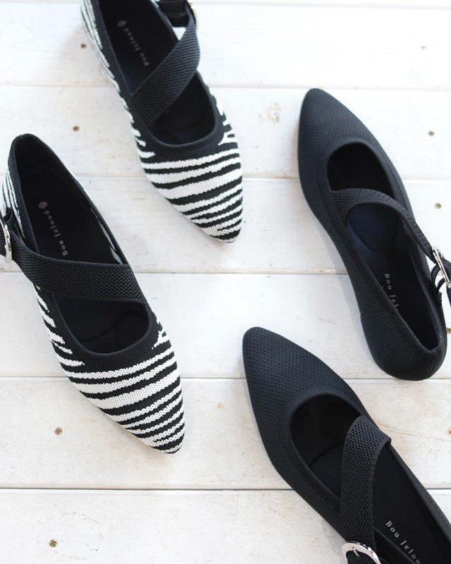 【BouJeloud】ベルトフィット フラットパンプス　(250936)