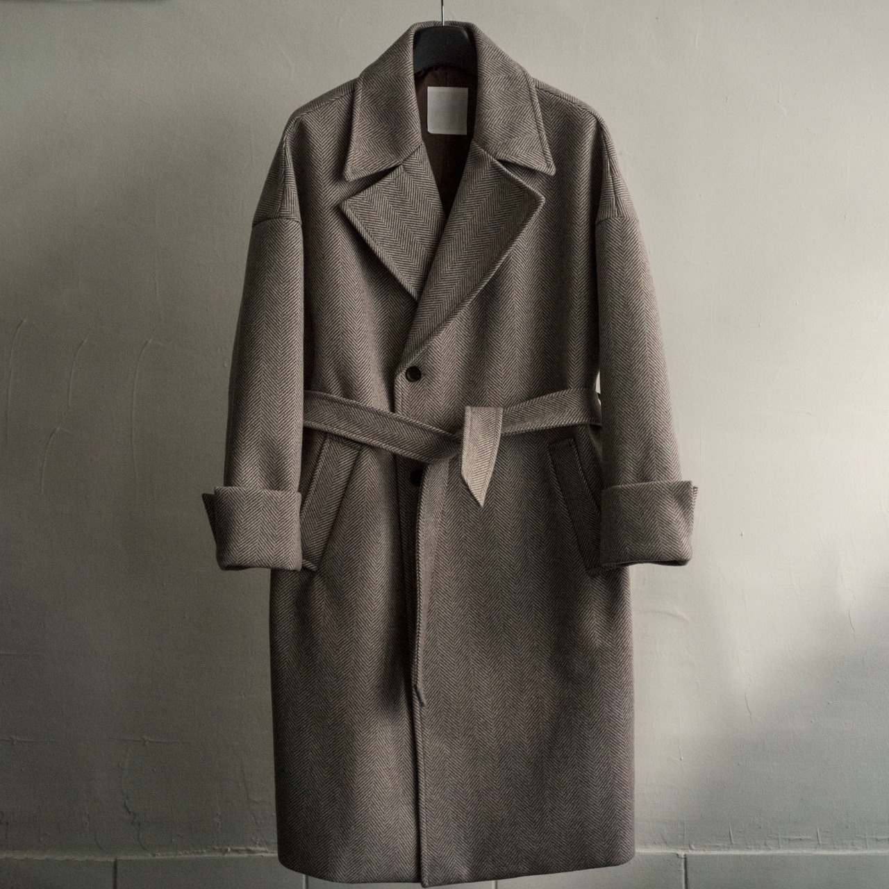 ベルトディテール パデッドコート 　TB1819・画像9