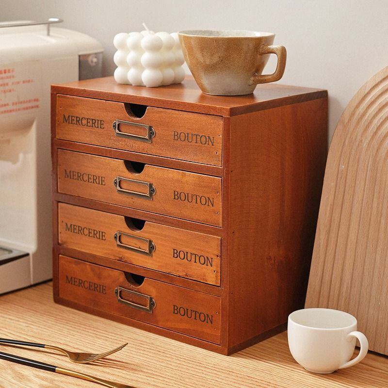 小物入れ　引き出し　収納棚　ヴィンテージ　昭和レトロ　オーダー家具 2e9af3392c689e989bdc2943c4a215