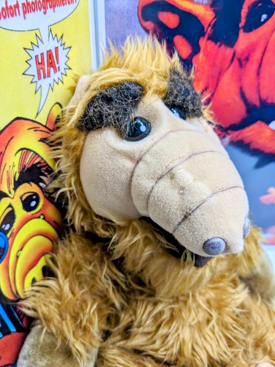 ☆ VINTAGE ☆【アルフ (ALF) ⑪ 】 80年代製 〘VINTAGE ビンテージ〙 ぬいぐるみ 〚アメリカン雑貨 アメトイ〛