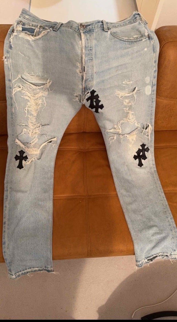 CHROME HEARTS クロムハーツ levi's リーバイス vintageクロス