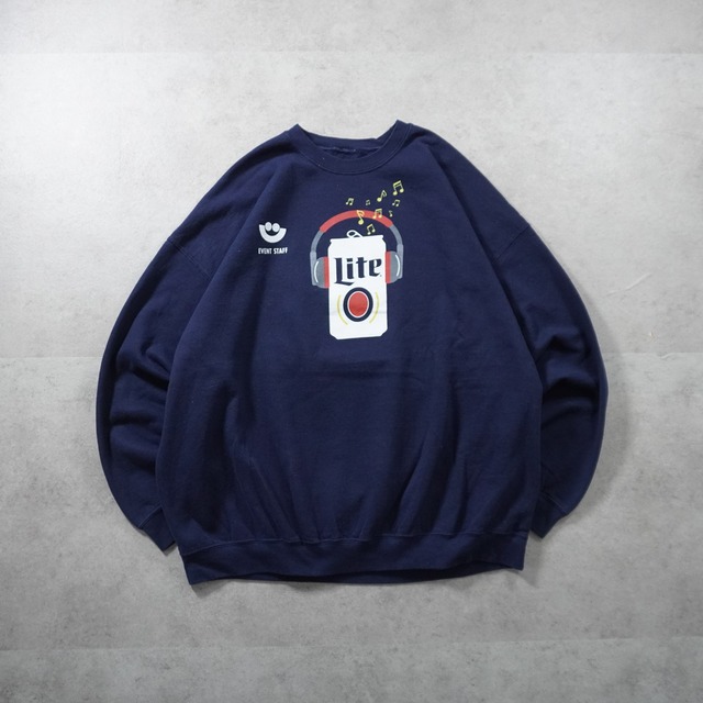 Miller Lite Event Staff sweatshirt XL〜2XL相当 古着