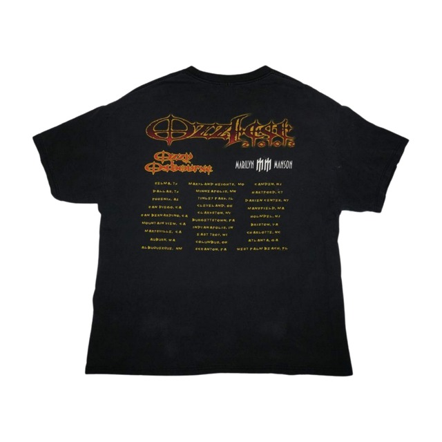 【XL】オズフェス 2003 マリリンマンソン オジー ヴィンテージTシャツ