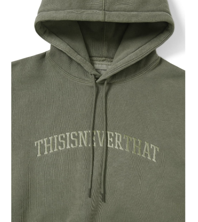 THISISNEVERTHAT] Arch-Logo Hoodie Mud 正規品 韓国ブランド 韓国