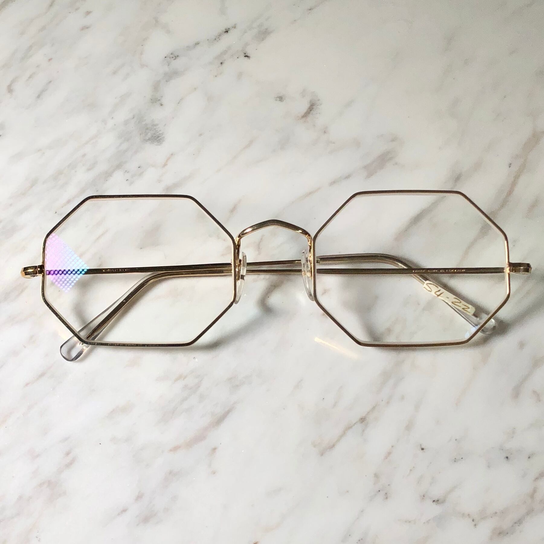 vintage ALGHA WORKS deadstock glasses 