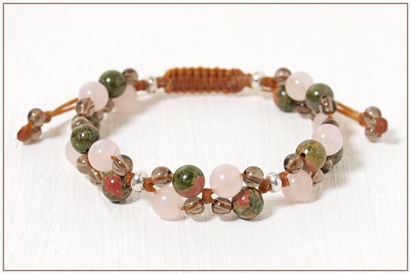 安心！綺麗！ロードナイトとスモーキークオーツ！ジュドーンと