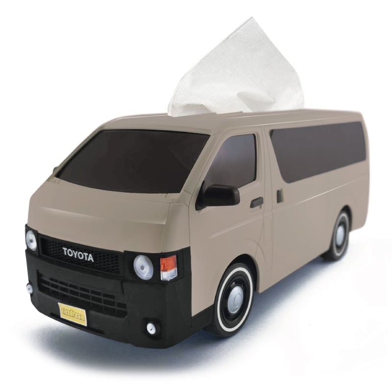 ティッシュケース トヨタハイエース FD-classic 丸目ハイエース