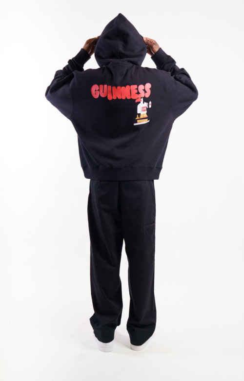 GUINNESS x MASON LONDON／HOODIE (BLACK): GRAFFITI TOUCAN