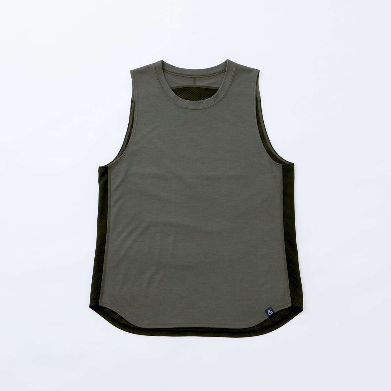 【ROUVER】Dry wool Tank Top / チャコール