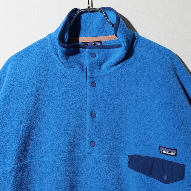 極美品 XL 11年 LAG Lagoon Blue Synchilla Snap-T Patagonia シンチラ スナップT パタゴニア