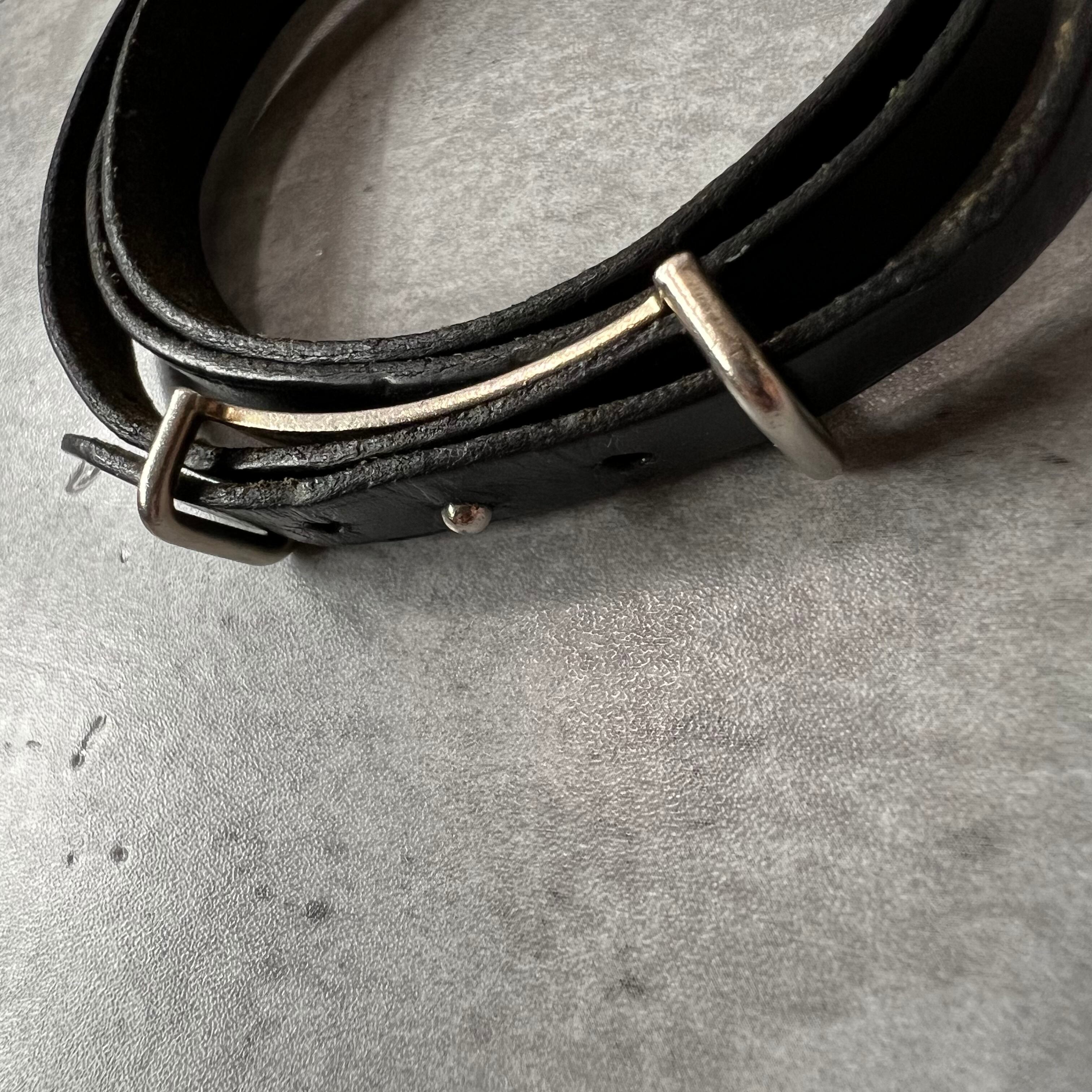 Hermes” Api 2 black color bracelet エルメス アピ2 4連 ブラック 