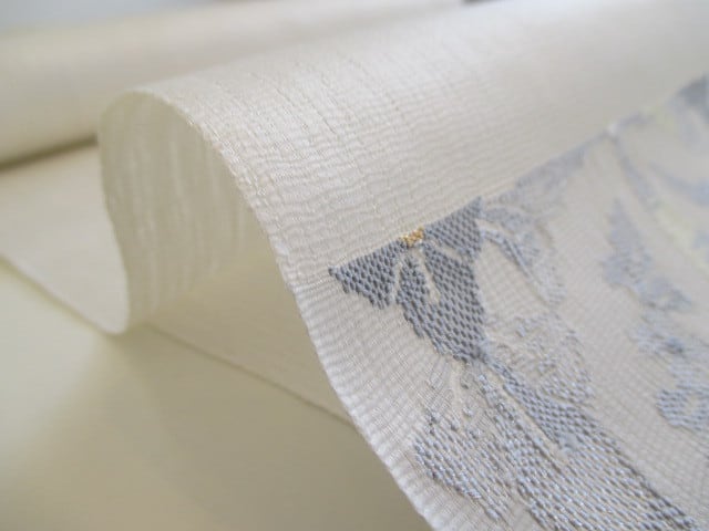 はなび　九寸名古屋帯　洋花　七宝　未使用 はなび 九寸名古屋帯 洋花 七宝 未使用 はなび 九寸名古屋帯 洋花 七宝