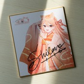 【音源】音源QRコード付きミニサイン色紙