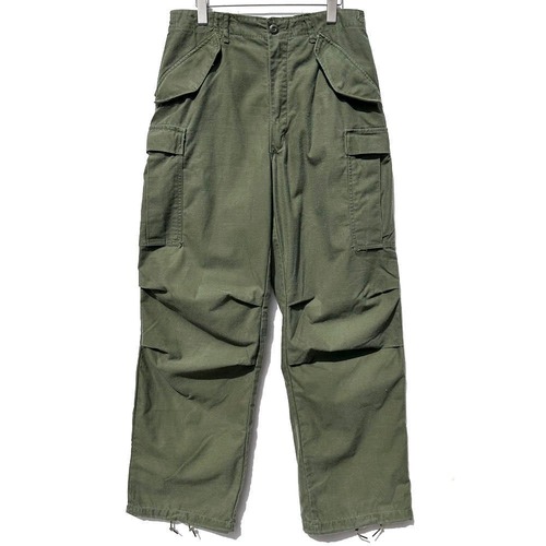 [US ARMY] M-65 Vintage Field Pants Cargo Pants 1st-Type [1967s] Vintage Military Field Pants Long-Small