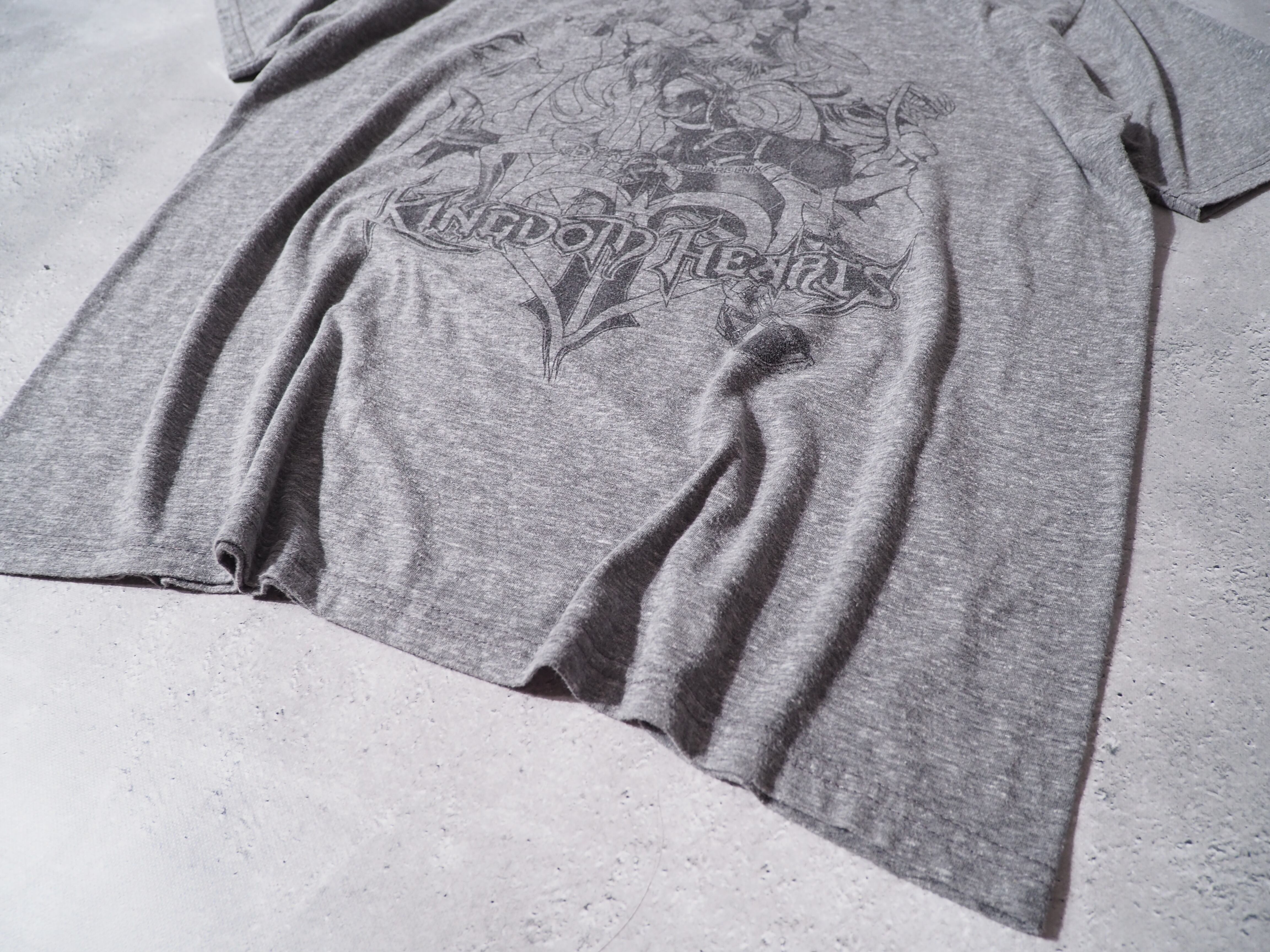 Kingdom hearts all star printed loose silhouette tee