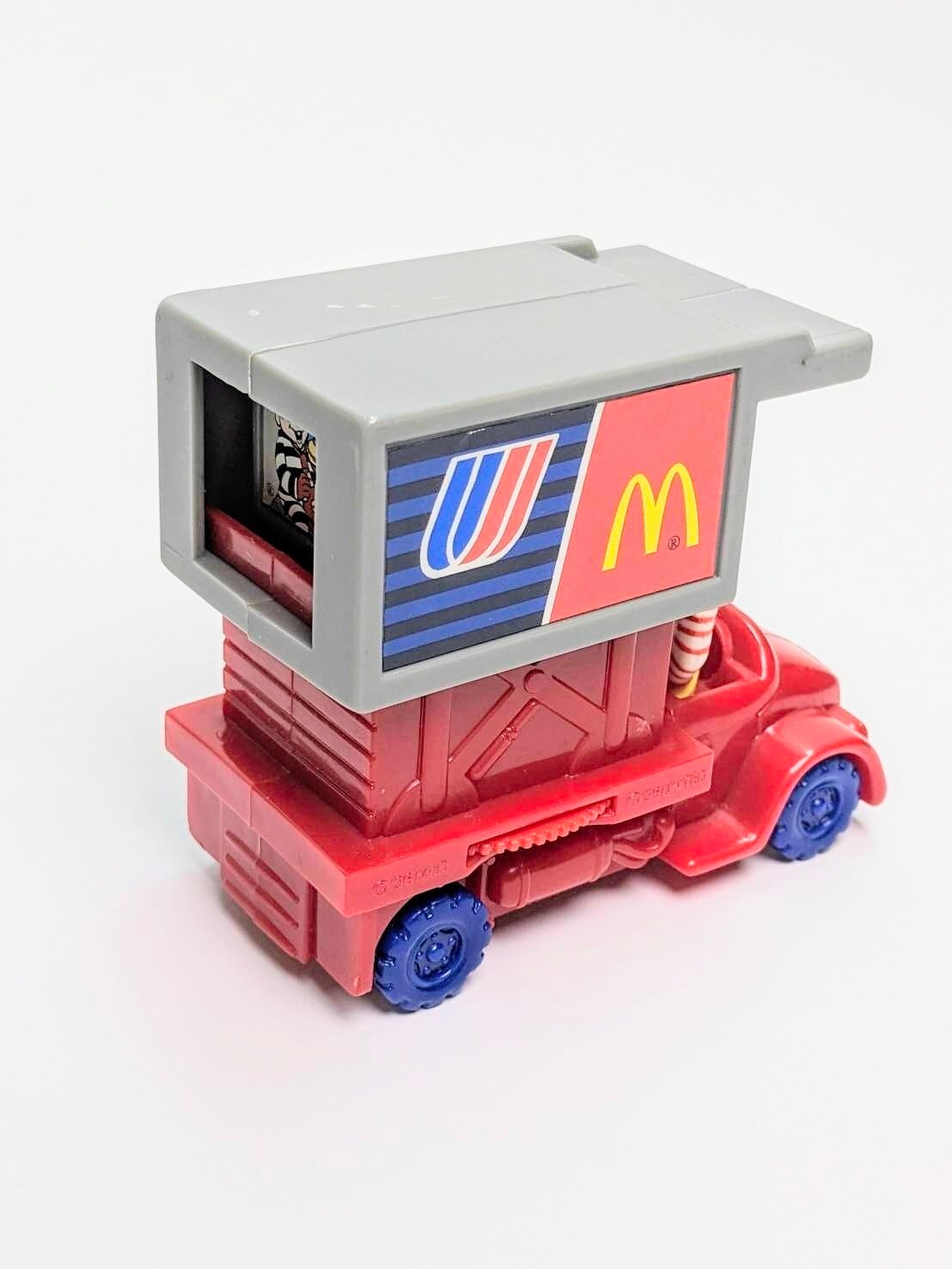 ☆VINTAGE JUNK☆ McDonald  1996年製 ユナイテッド航空機限定 【マクドナルド ミールトイ フィギュア ドナルドマクドナルド トラック】〚アメリカン雑貨 アメトイ〛