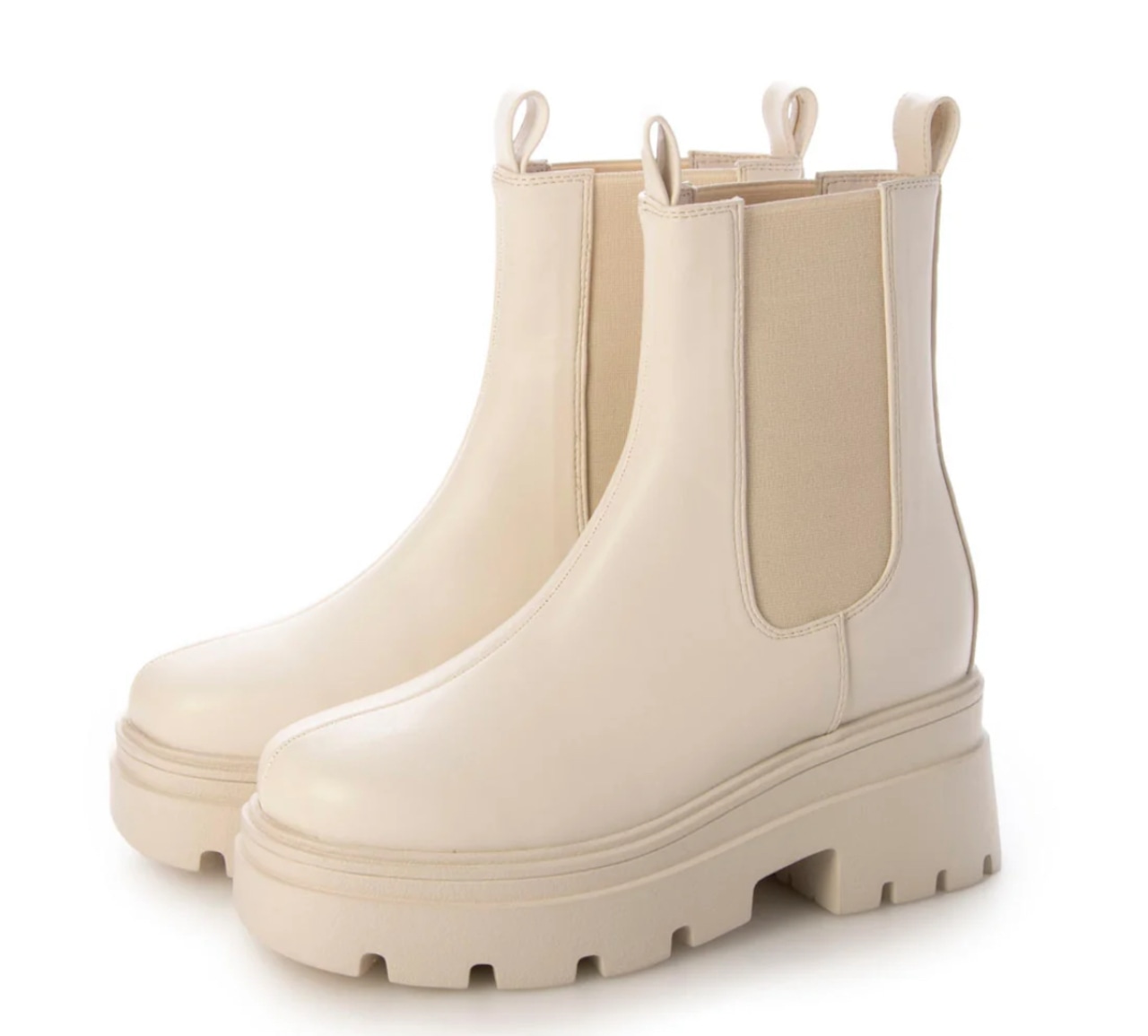 EVOL 2段ソール厚底サイドゴアブーツ IX5472