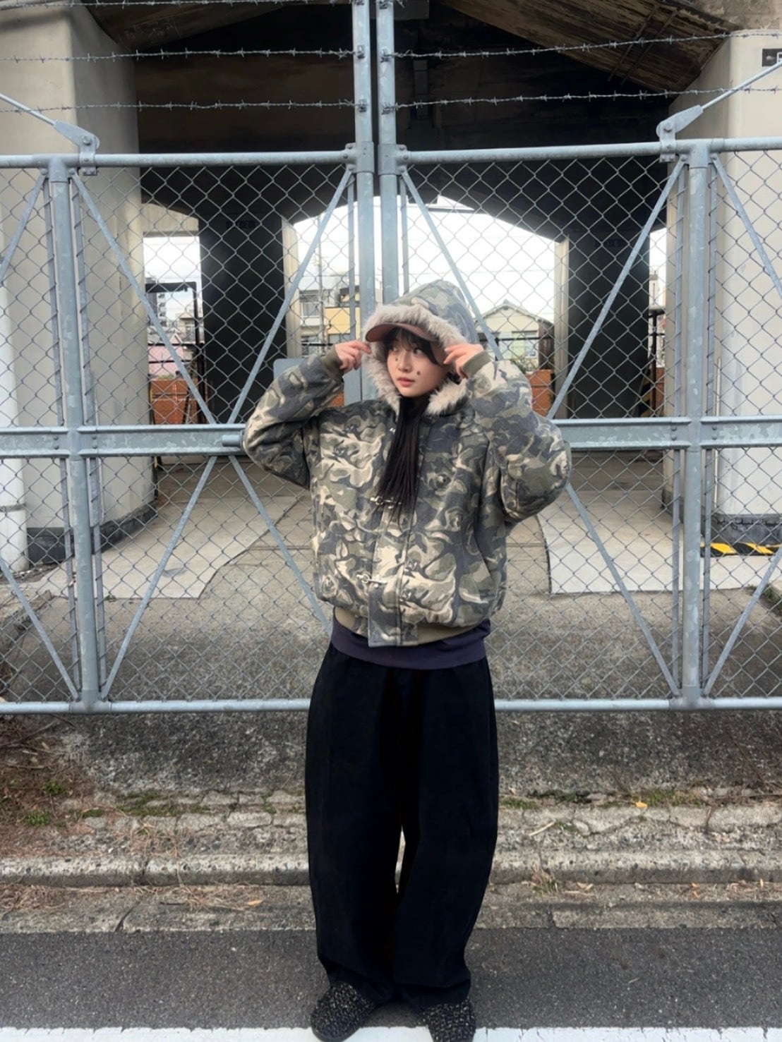 カモフラージュ ファイヤーマンジャケット el1489 | elev fashion store