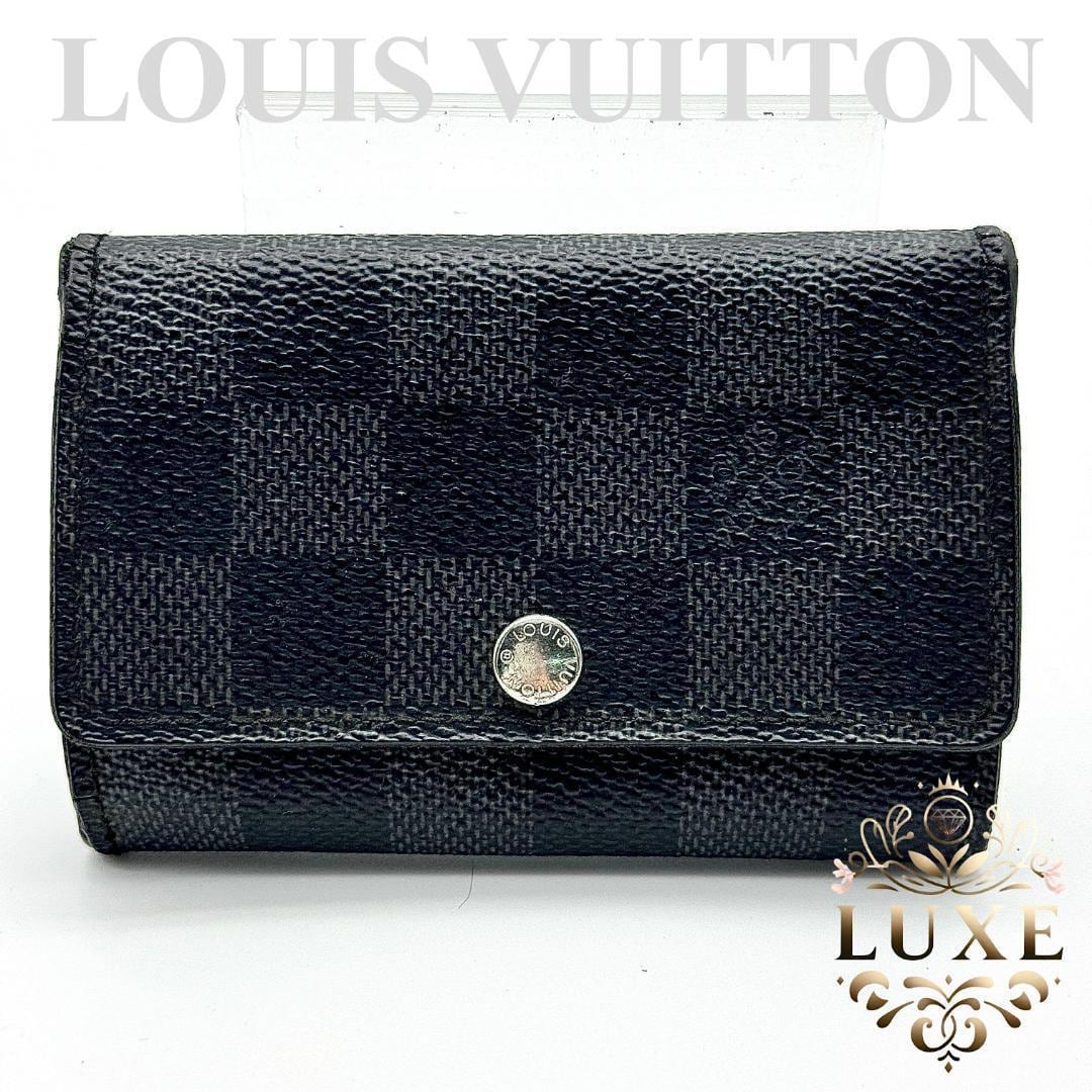 ☆美品☆ルイヴィトン ダミエグラフィット 6連キーケース せつな  