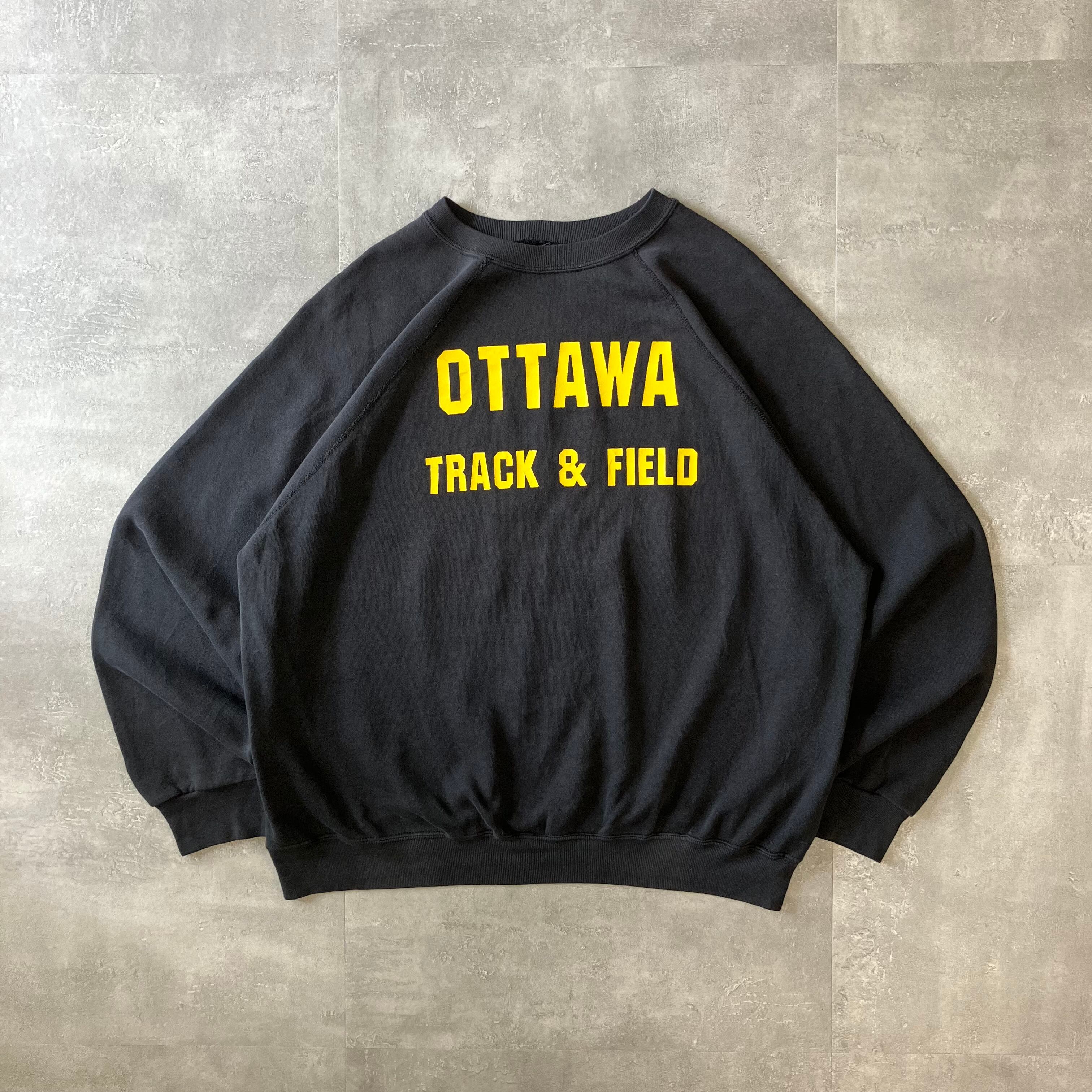 unknown 90s スウェット ラグランスリーブ XL程度 No.2436