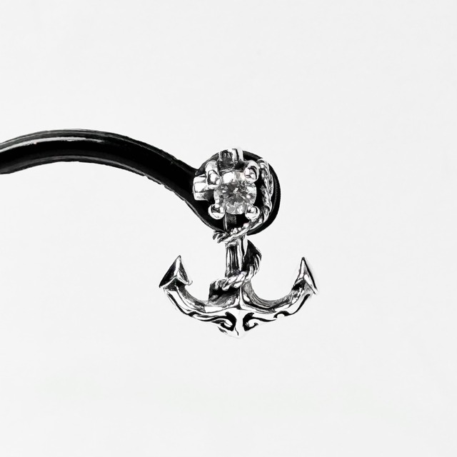 アンカースタッドピアスCZ