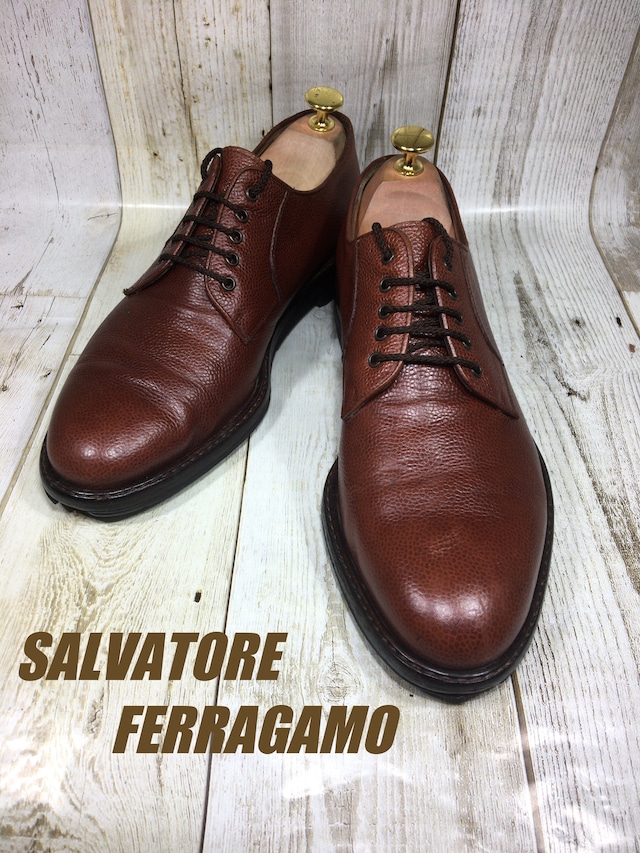 美品 フェラガモ Salvatore Ferragamo ストレートチップ 22.5-23センチ 箱付