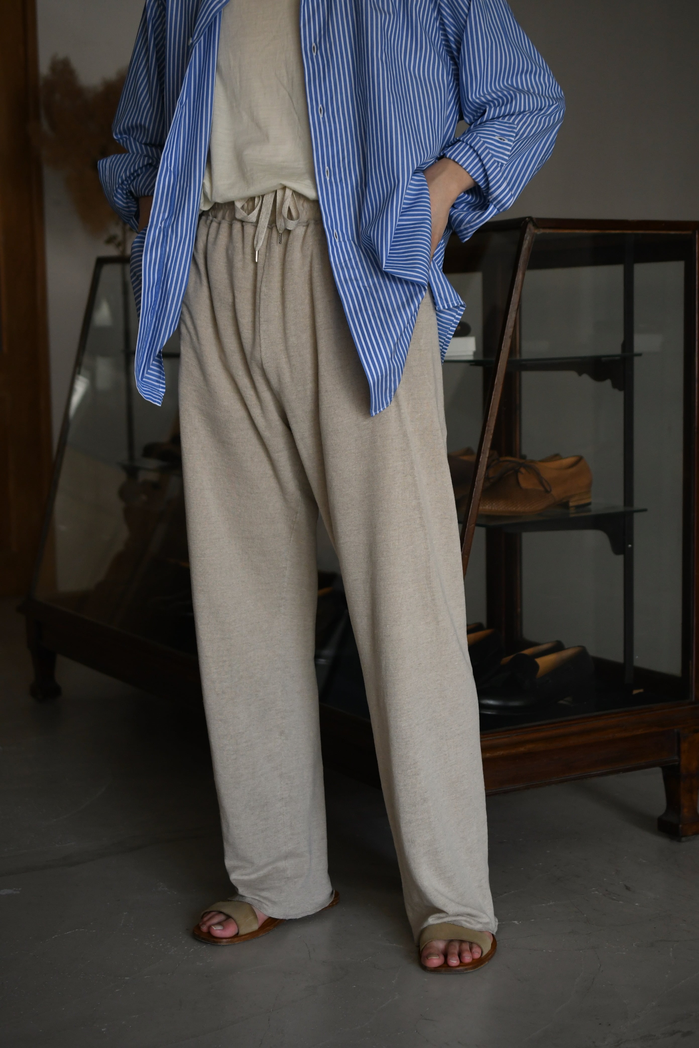 ensou. / Reversible Layered Pants/ボトム/M/リネン/BEG ensou. / Reversible Layered Pants (Sand Beige) | nariwai