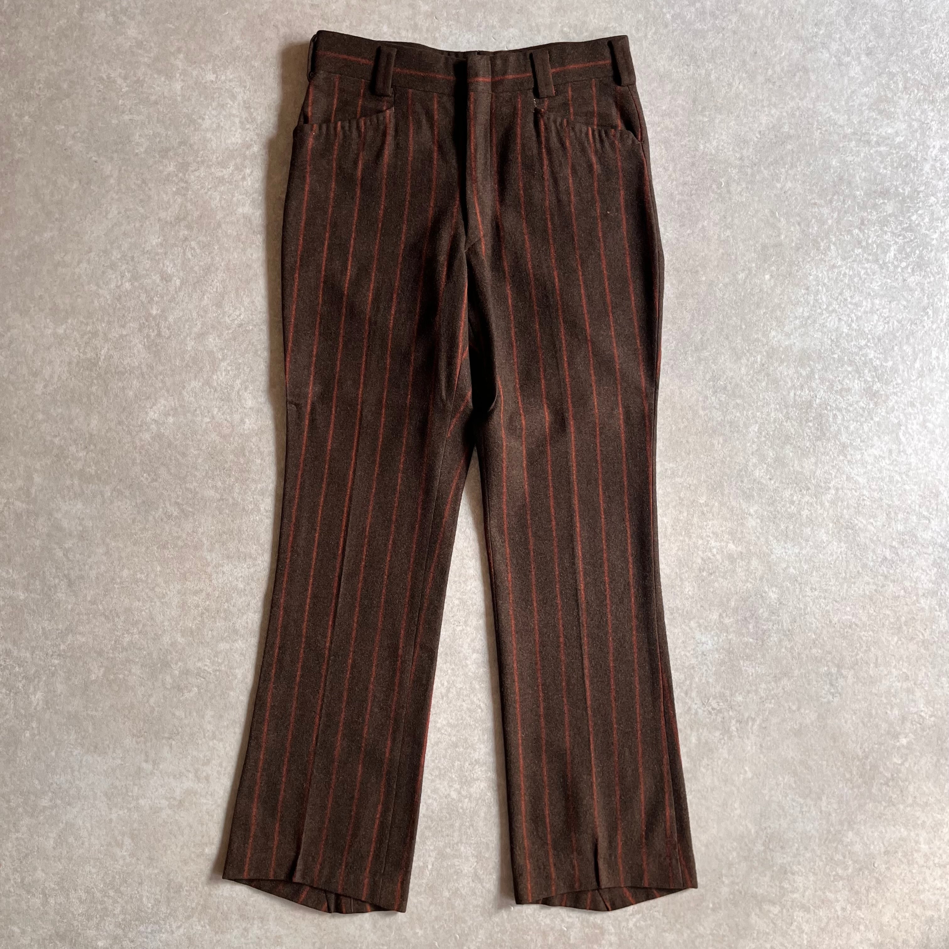 1960s Wool Flare Pants W30 L31