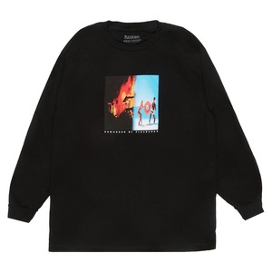 【PLEASURES/プレジャーズ×NEW ORDER/ニュー・オーダー】REPUBLIC LONG SLEEVE T-SHIRT 長袖Tシャツ / WHITE