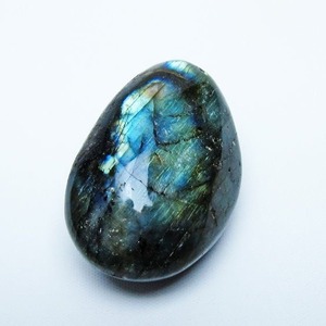 ラブラドライト 原石 タンブル 一点物 171-6208
