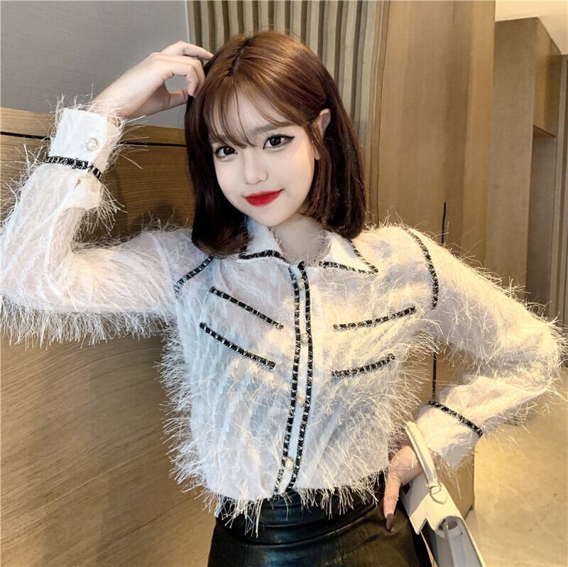 シャツ レディーススプリングカジュアルカーディガン ロング 春物 YY-ファッション23559994713