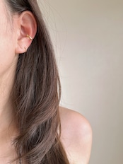 S925 スターラインイヤカフ