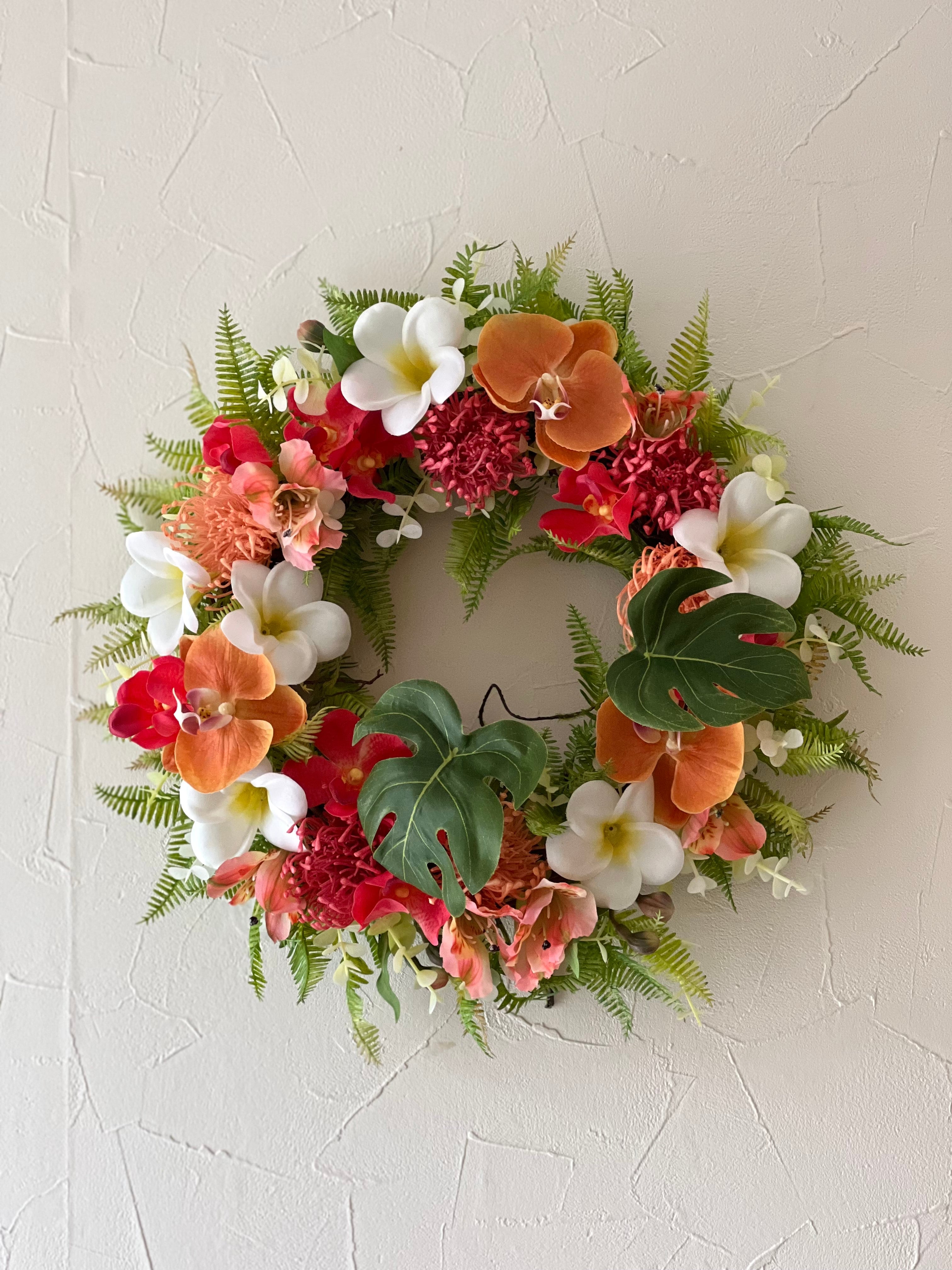 ◯専用ページです◯アーティフィシャルフラワーリース アーティフィシャルフラワー ガーベラのリース 玄関ドアに