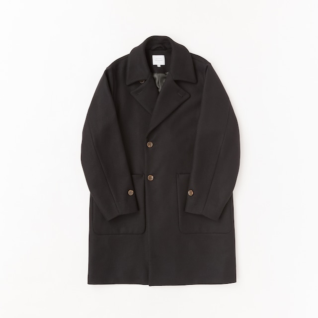 【VICTIM】WOOL BIG COAT（BLACK）