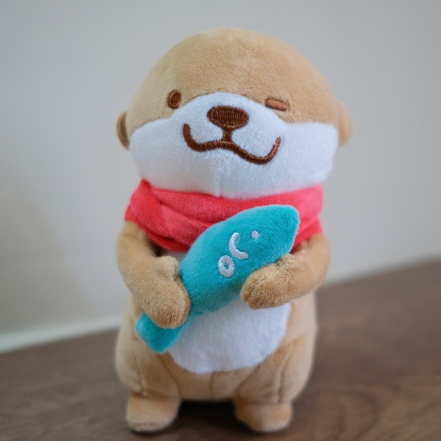 かわいいカワウソOTTERTATAぬいぐるみ着せ替えセット、収納袋付き
