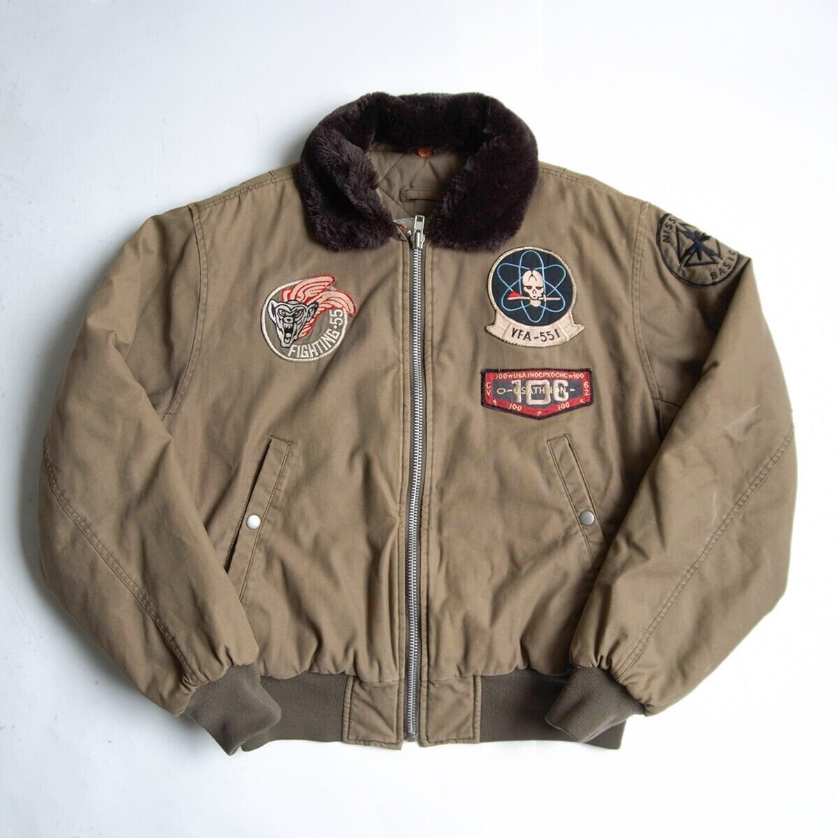 50s 米軍 USAF トロピカルジャケット 希少サイズ 36R ミリタリー