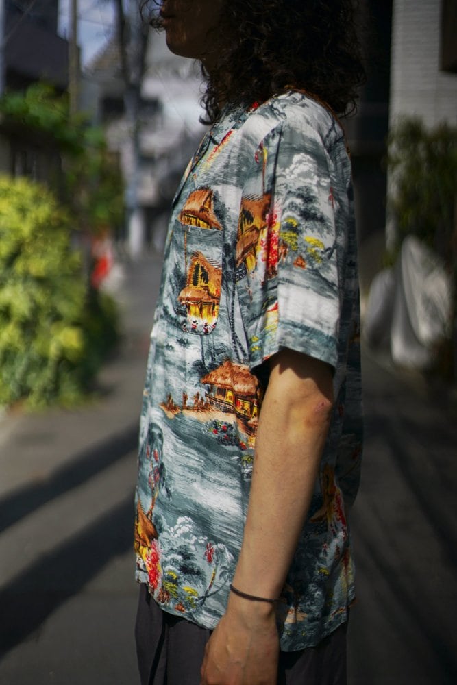 hawaiian silk shirt