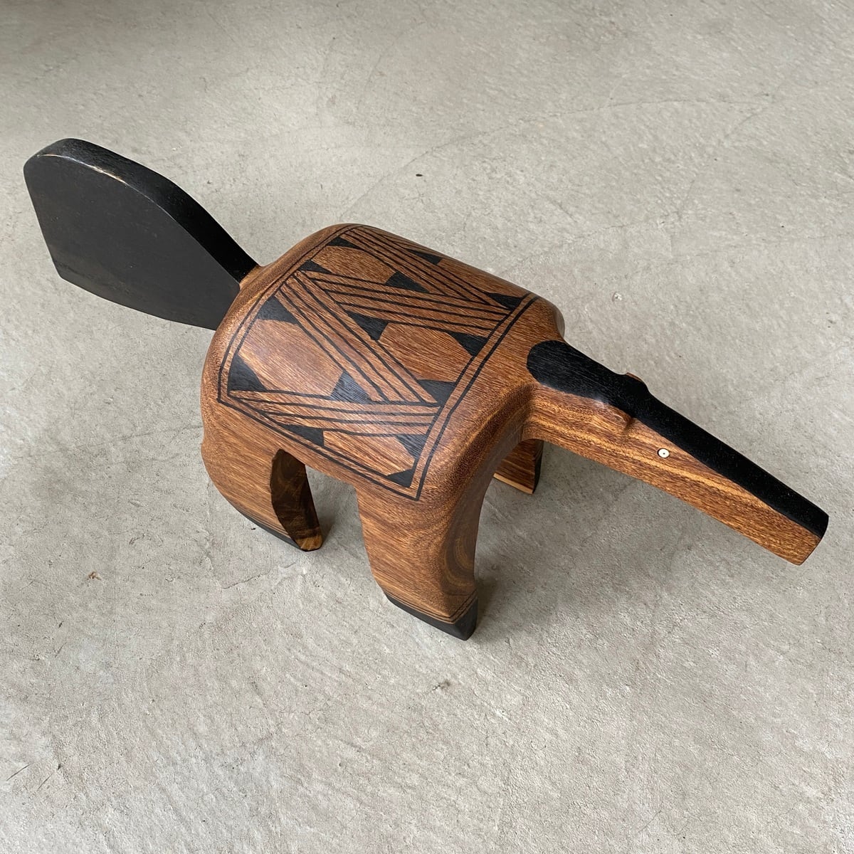 ブラジル先住民族の椅子 ワウラー族 アリクイ 4(送料着払い)