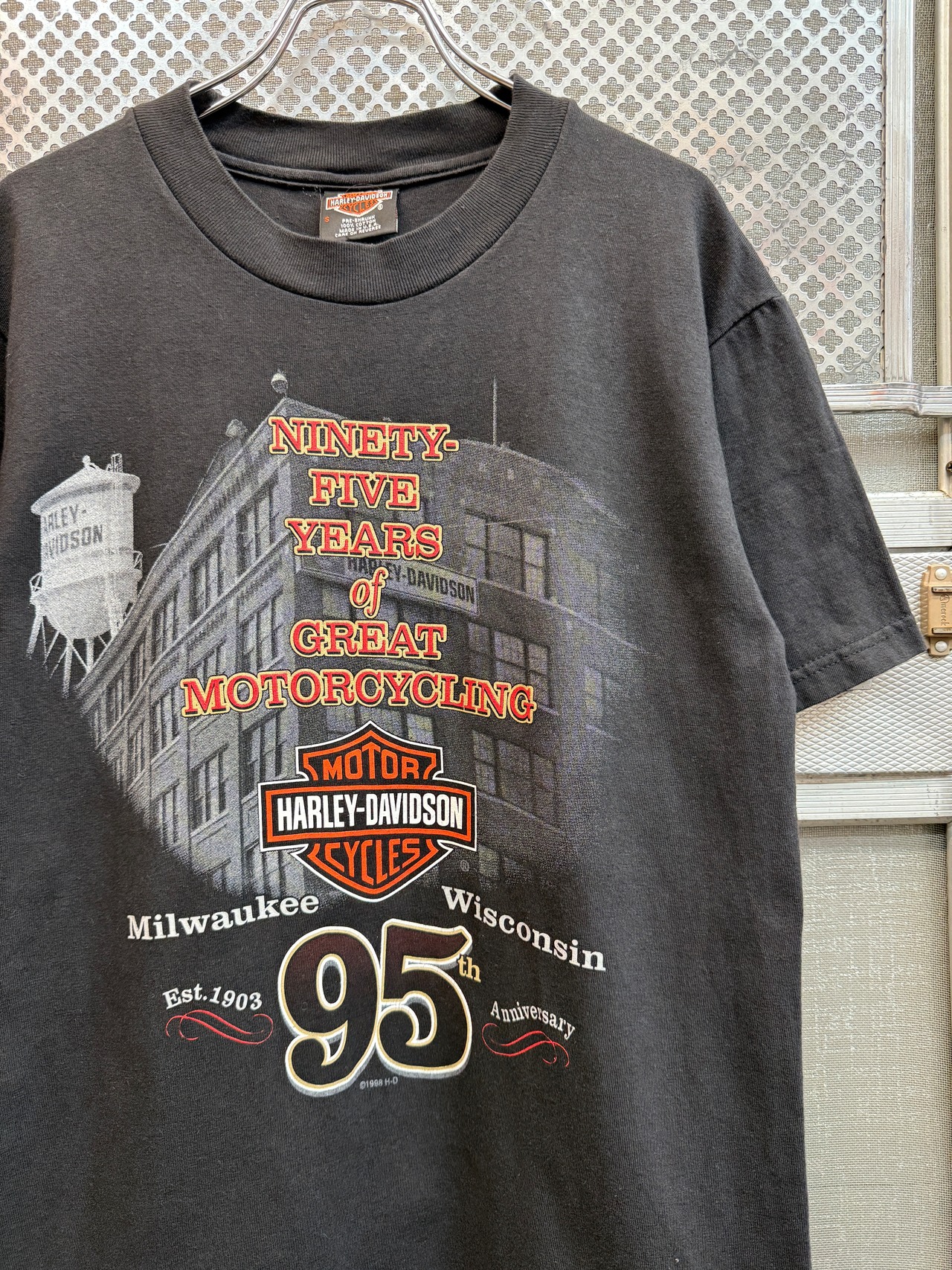 90s HARLEY-DAVIDSON GROVE'S WINCHESTER / made in usa・画像2