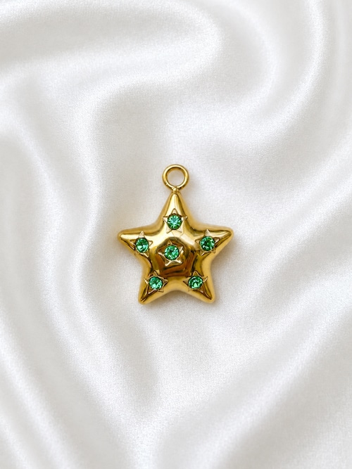 dot star green -NCA8701-02  (クリッカー付き)