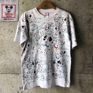 GG394 90s ディズニー 101匹わんちゃん Tシャツ アニメ 映画