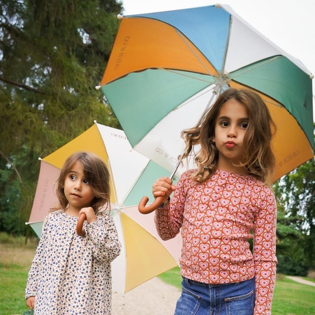 即納】 Kids Umbrella RAIN + UV LAGUNA + TIERRA｜Grech & Co